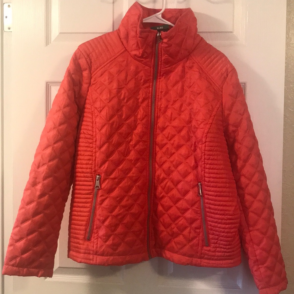 Bright Pink Winter Jacket